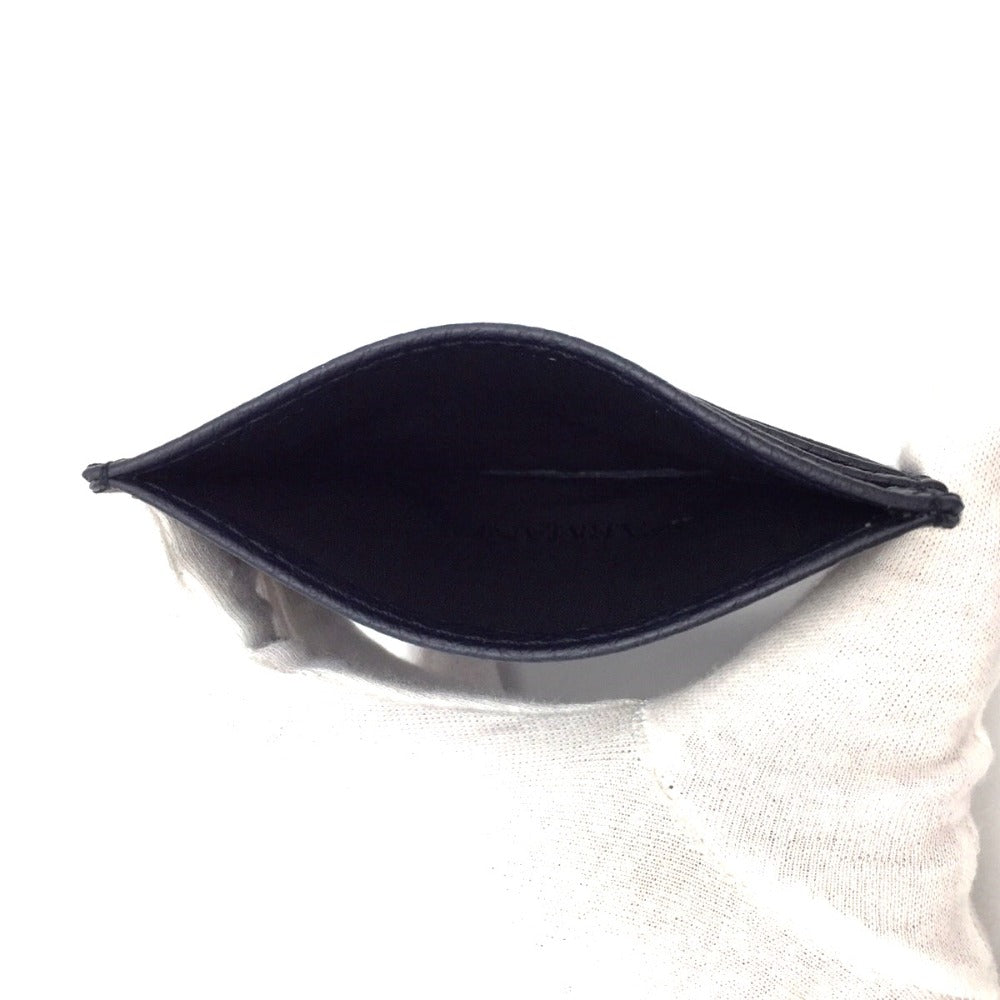 Emporio Armani (エンポリオ・アルマーニ) カードケース EMPORIO ARMANI　カードケース　ネイビー　Y4R173 美品