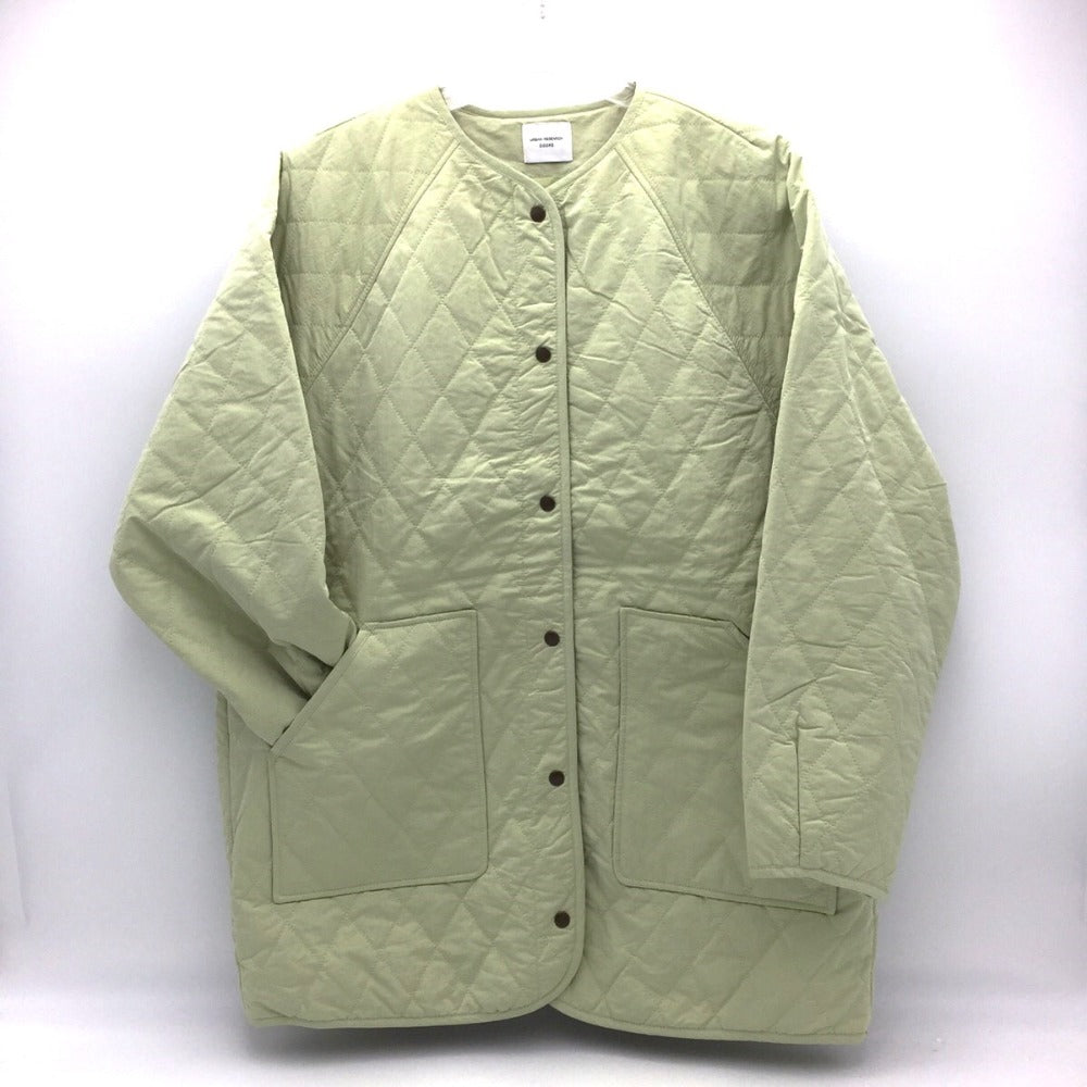 URBAN RESEARCH DOORS (アーバンリサーチドアーズ) アウターその他 URBAN RESARCH DOORS　カポックキルト ミドルジャケット　アップスグリーン　M　DR34-27U103 美品