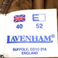 LAVENHAM (ラベンハム) ダッフルコート LAVENHAM　キルティング ウールダッフルコート　40　L　ブルー 美品