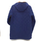 LAVENHAM (ラベンハム) ダッフルコート LAVENHAM　キルティング ウールダッフルコート　40　L　ブルー 美品