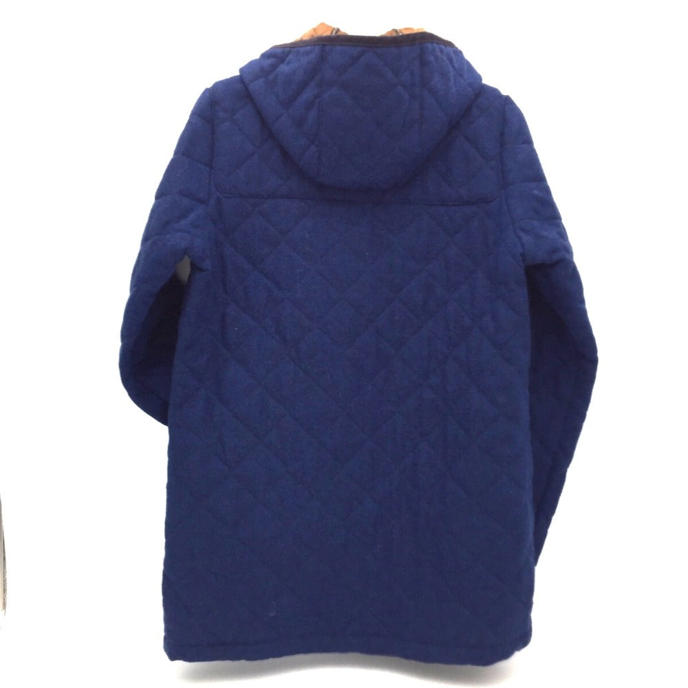 LAVENHAM (ラベンハム) ダッフルコート LAVENHAM　キルティング ウールダッフルコート　40　L　ブルー 美品