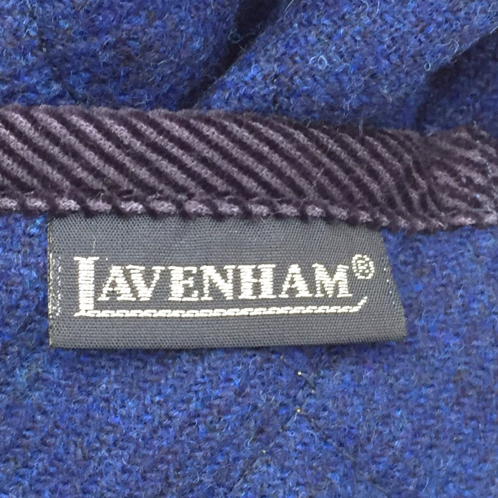 LAVENHAM (ラベンハム) ダッフルコート LAVENHAM　キルティング ウールダッフルコート　40　L　ブルー 美品