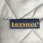 LAVENHAM (ラベンハム) アウターその他 LAVENHAM　フード付きキルティングコート　グレー　38　M　 美品