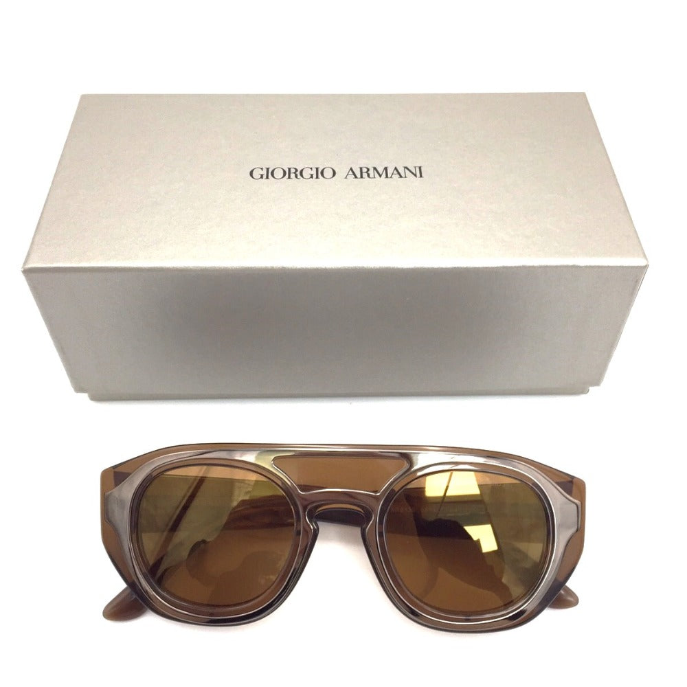 GIORGIO ARMANI (ジョルジオアルマーニ) サングラス GIORGIO ARMANI　サングラス　AR8135　58197D　ブラウン　ケース付き 美品