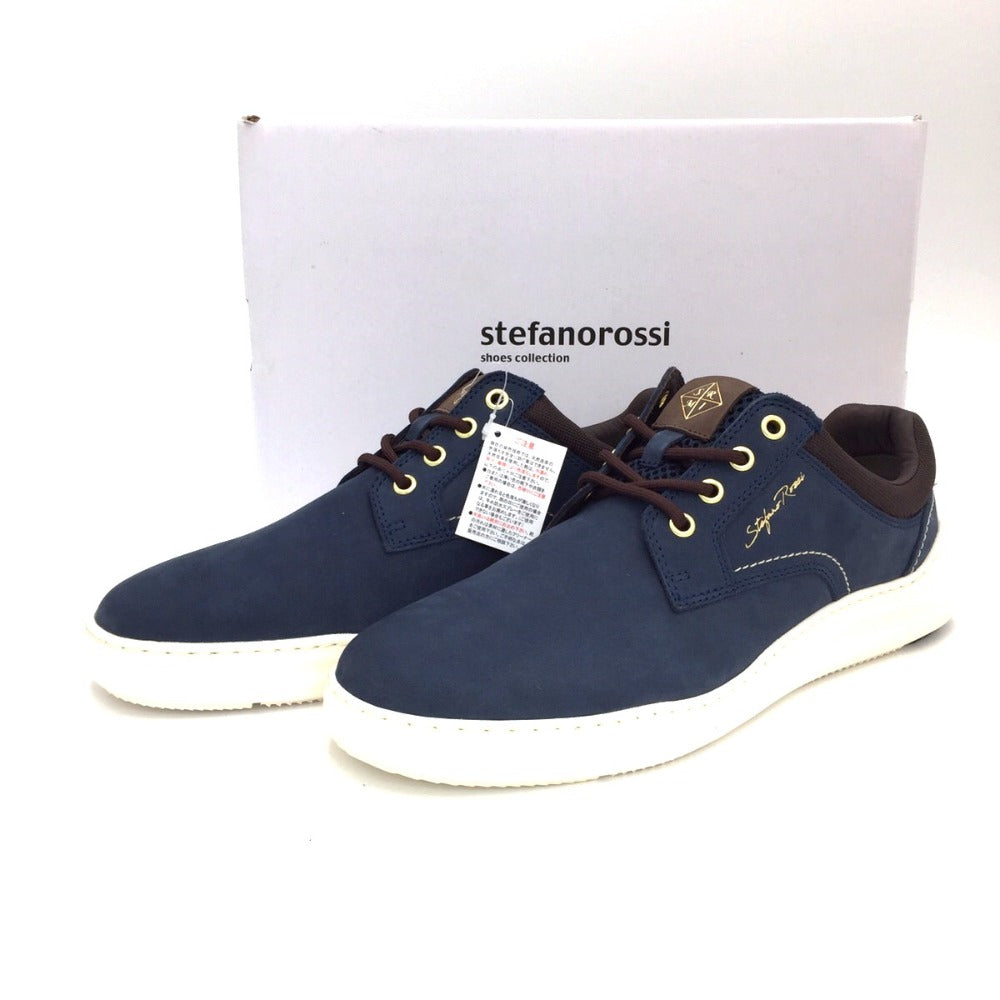 stefanorossi (ステファノロッシ) スニーカー Stefanorossi　スニーカー　ネイビー　28.0cm　SR04252 長さ32cm 美品