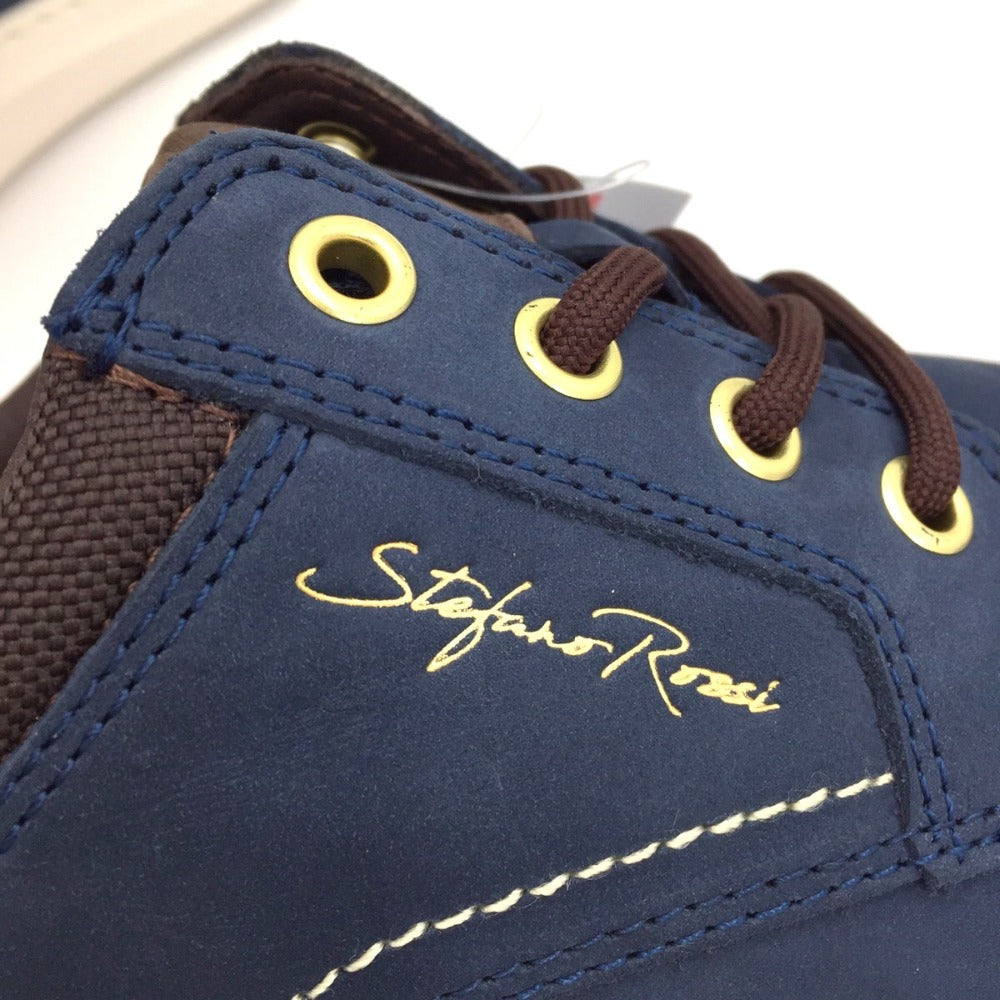stefanorossi (ステファノロッシ) スニーカー Stefanorossi　スニーカー　ネイビー　28.0cm　SR04252 長さ32cm 美品