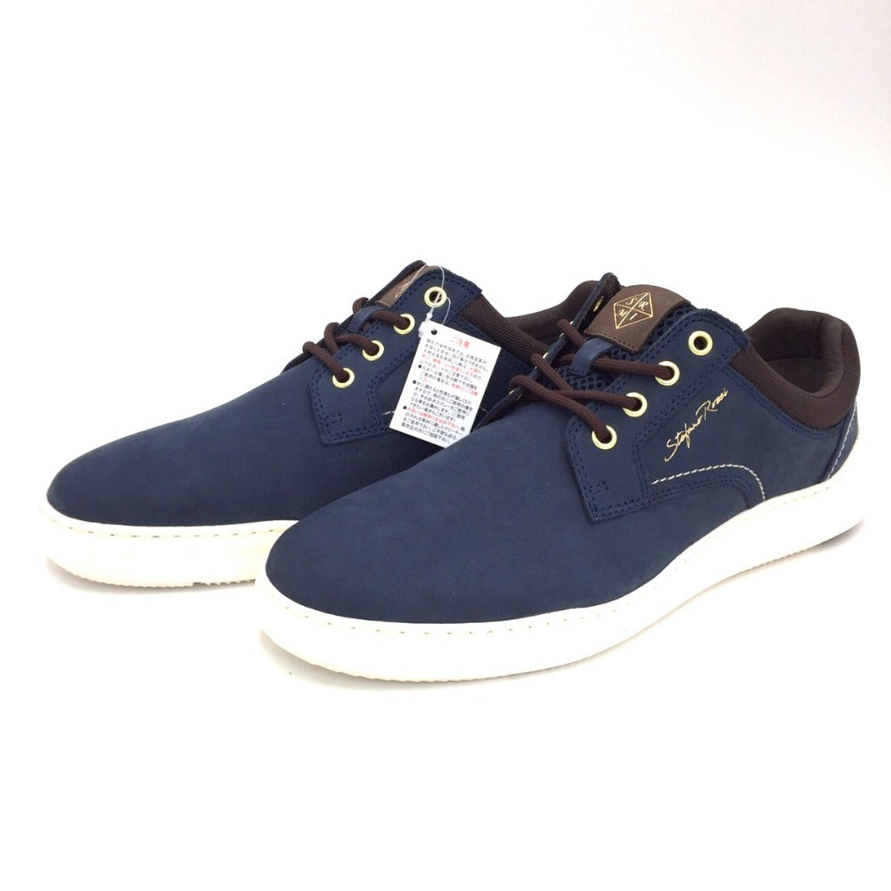 stefanorossi (ステファノロッシ) スニーカー Stefanorossi　スニーカー　ネイビー　28.0cm　SR04252 長さ32cm 美品