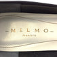 MELMO (メルモ) パンプス MELMO　ポインテッド トゥ 素材コンビ　パンプス　ブラックコンビ　23.5cm　7293 長さ22.5cm 未使用品