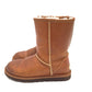 UGG Australia (アグオーストラリア) ブーツ UGG australia　クラシックショート レザー ムートンブーツ シープスキン ブラウン キャメル　1005372　23.0cm 長さ26.5cm 美品