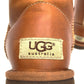 UGG Australia (アグオーストラリア) ブーツ UGG australia　クラシックショート レザー ムートンブーツ シープスキン ブラウン キャメル　1005372　23.0cm 長さ26.5cm 美品