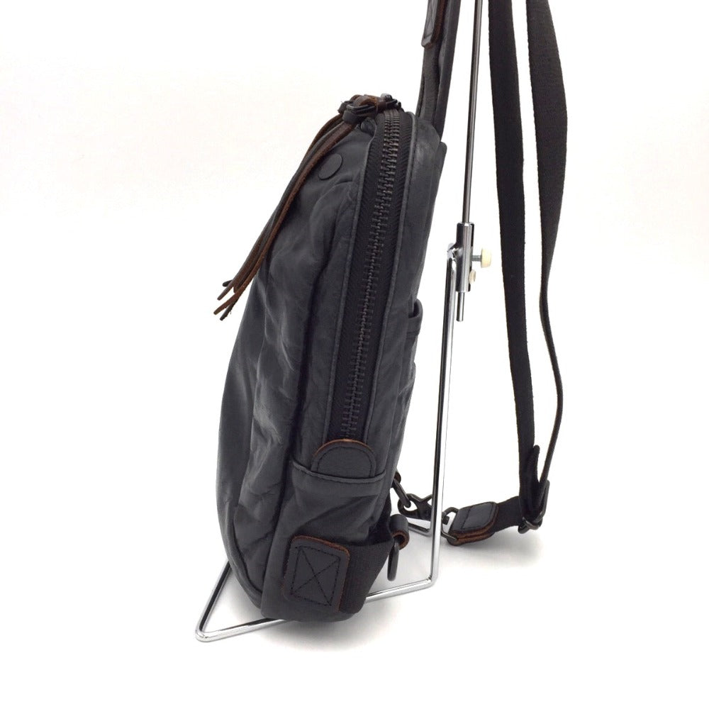 la GALLERIA La GALLERIA ラガレリア 本革ボディバッグ ショルダー