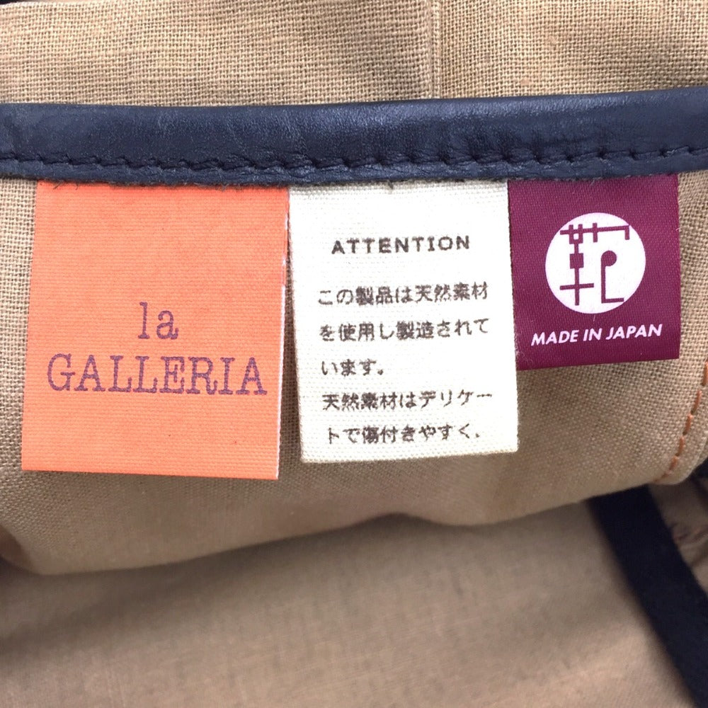 la GALLERIA La GALLERIA ラガレリア 本革ボディバッグ ショルダー