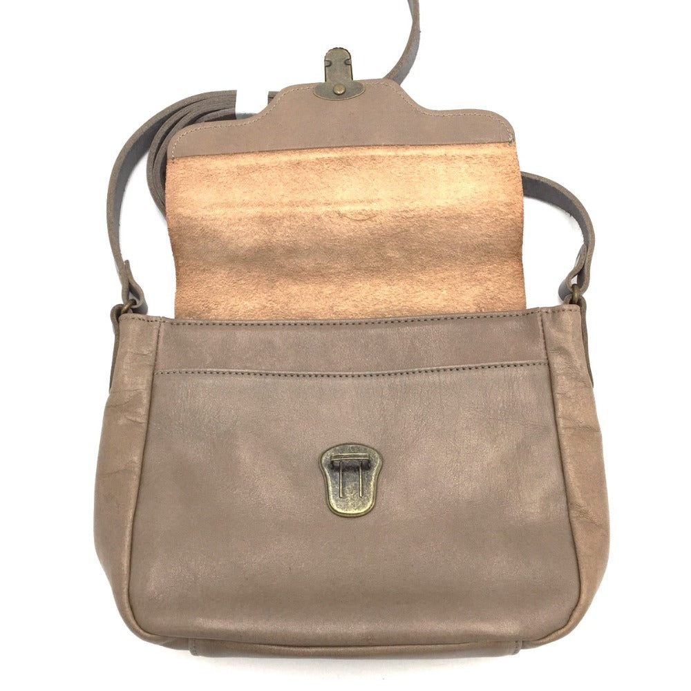 CLEDRAN (クレドラン) ショルダーバッグ CLEDRAN　MATU SHOULDER　ショルダーバッグ　グレー　CL3223 美品