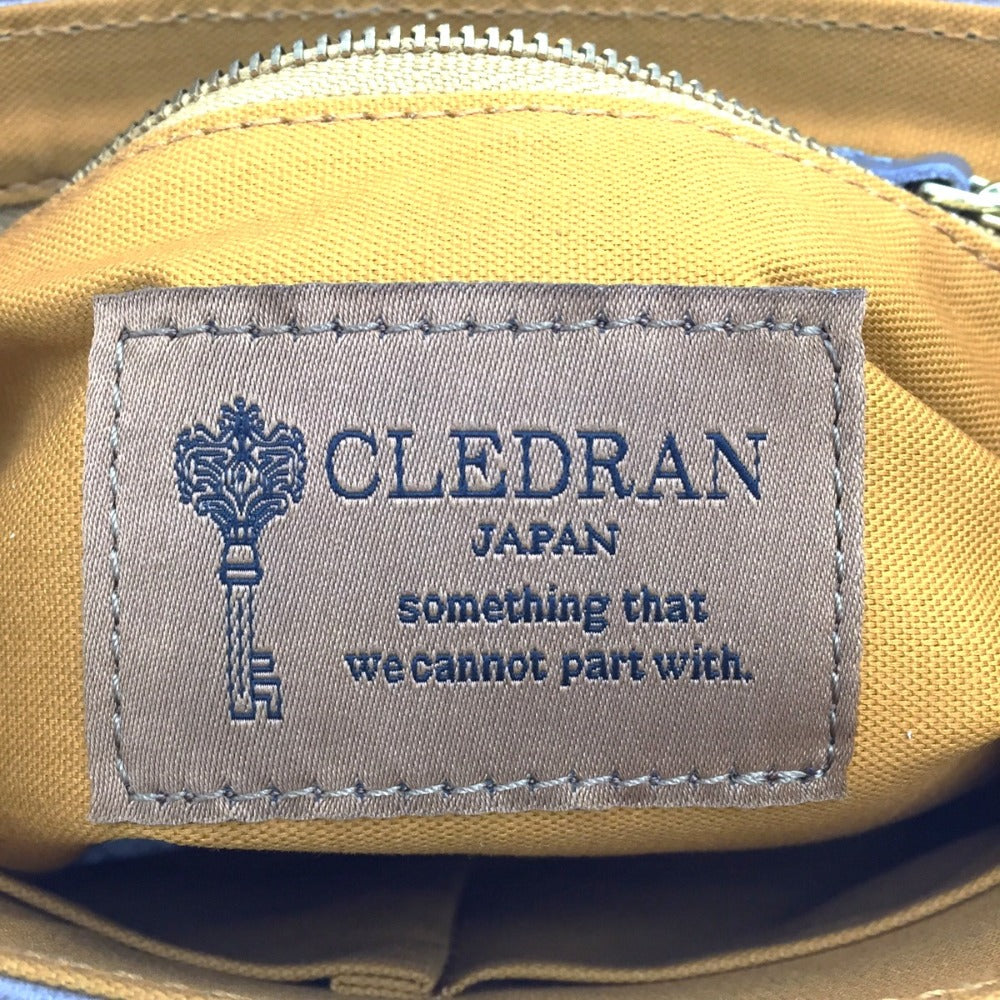 CLEDRAN (クレドラン) ショルダーバッグ CLEDRAN　MATU SHOULDER　ショルダーバッグ　グレー　CL3223 美品