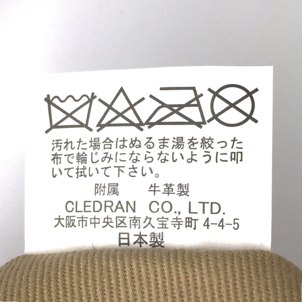 CLEDRAN (クレドラン) トートバッグ CLEDRAN　トートバッグ　ブラック 美品