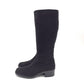 TOP DRY (アサヒシューズ トップドライ) ブーツ TOP-DRY　GORE-TEX ロングブーツ　スエード　ブラック　24.0cm　F3772 長さ25.5cm 美品