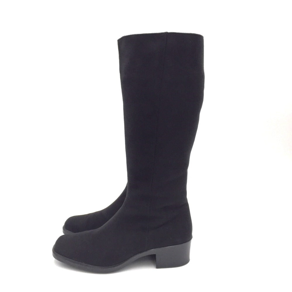 TOP DRY (アサヒシューズ トップドライ) ブーツ TOP-DRY　GORE-TEX ロングブーツ　スエード　ブラック　24.0cm　F3772 長さ25.5cm 美品