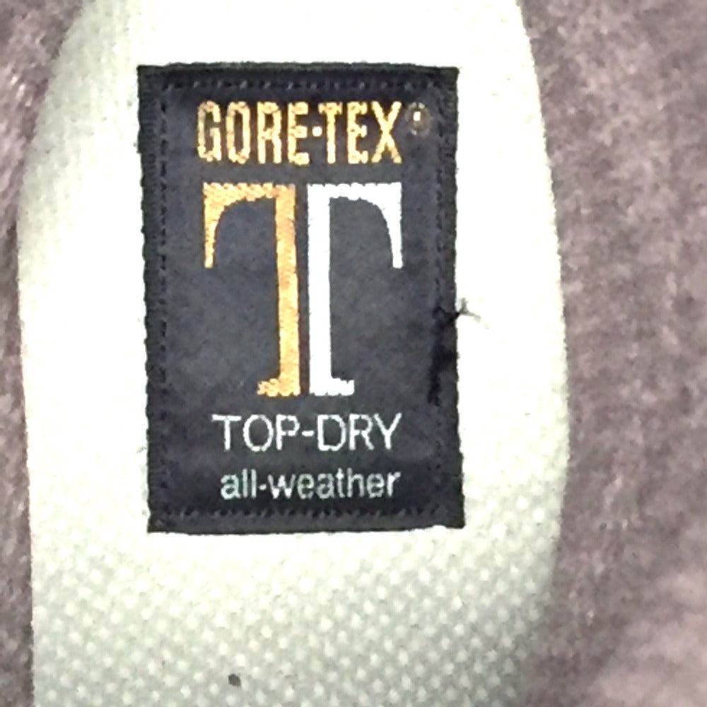 TOP DRY (アサヒシューズ トップドライ) ブーツ TOP-DRY　GORE-TEX ロングブーツ　スエード　ブラック　24.0cm　F3772 長さ25.5cm 美品