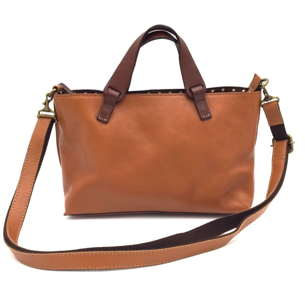 LILY (リリー) ハンドバッグ LILY　2wayバッグ　サーチ 2way　小　キャメル 美品