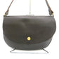 LILY (リリー) ショルダーバッグ LILY　レザーショルダーバッグ　ダークブラウン 美品