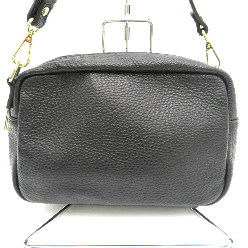 MARCO BIANCHINI (マルコビアンキーニ) ショルダーバッグ MARCO BIANCHINI　SLOBE別注ショルダーバッグ　ブラック　24019 美品