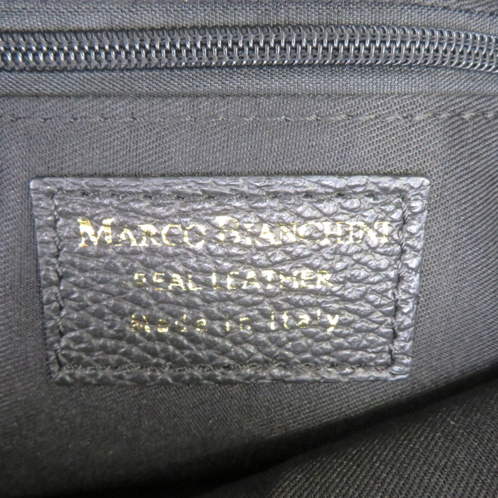 MARCO BIANCHINI (マルコビアンキーニ) ショルダーバッグ MARCO BIANCHINI　SLOBE別注ショルダーバッグ　ブラック　24019 美品