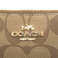 COACH (コーチ) ショルダーバッグ COACH　ライラ クロスボディ シグネチャーキャンバス　F58328　ブラウン　ショルダーバッグ 美品