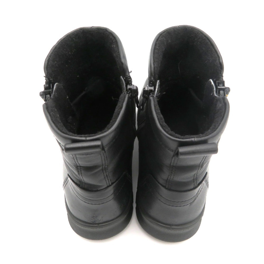 ECCO (エコー) ブーツ ecco　BABETT BOOT ZIP BOOTIE GTX　ショートブーツ　GORE-TEX　ブラック　38　24.0cm 長さ27cm 美品