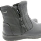 ECCO (エコー) ブーツ ecco　BABETT BOOT ZIP BOOTIE GTX　ショートブーツ　GORE-TEX　ブラック　38　24.0cm 長さ27cm 美品