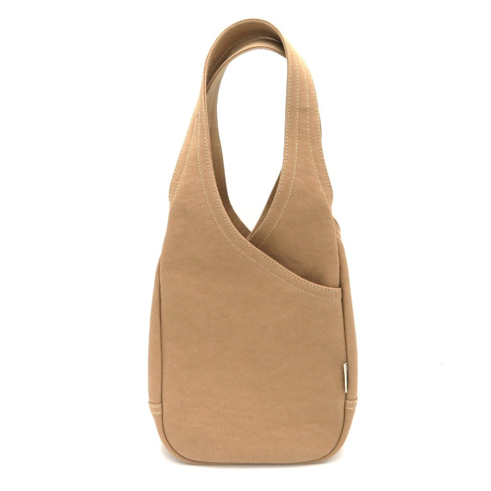 トートバッグ Trocco　ドロップトートバッグ Ｓ　帆布　ピンクベージュ 美品