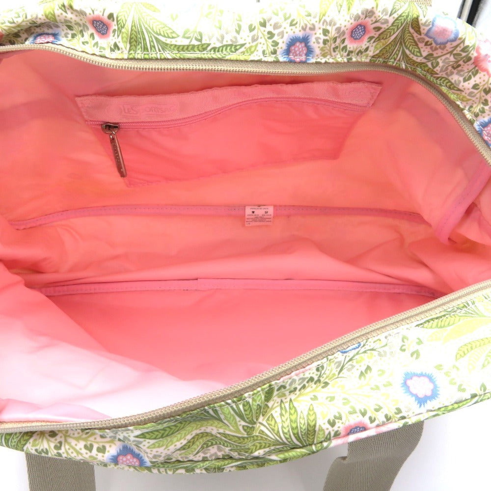 LeSportsac (レスポートサック) ボストンバッグ Lesportsac　ボストンバッグ　ボタニカル柄　 美品