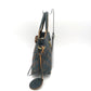 zucchero filato (ズッケロ フィラート) ハンドバッグ Zucchero filato　カウレザー 2wayメッシュハンドバッグ　48820　グリーン 美品