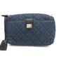 J.PRESS (ジェイプレス) ショルダーバッグ J.PRESS　キルティングショルダーバッグ　ネイビー(デニム)　BO2JNA0810 美品