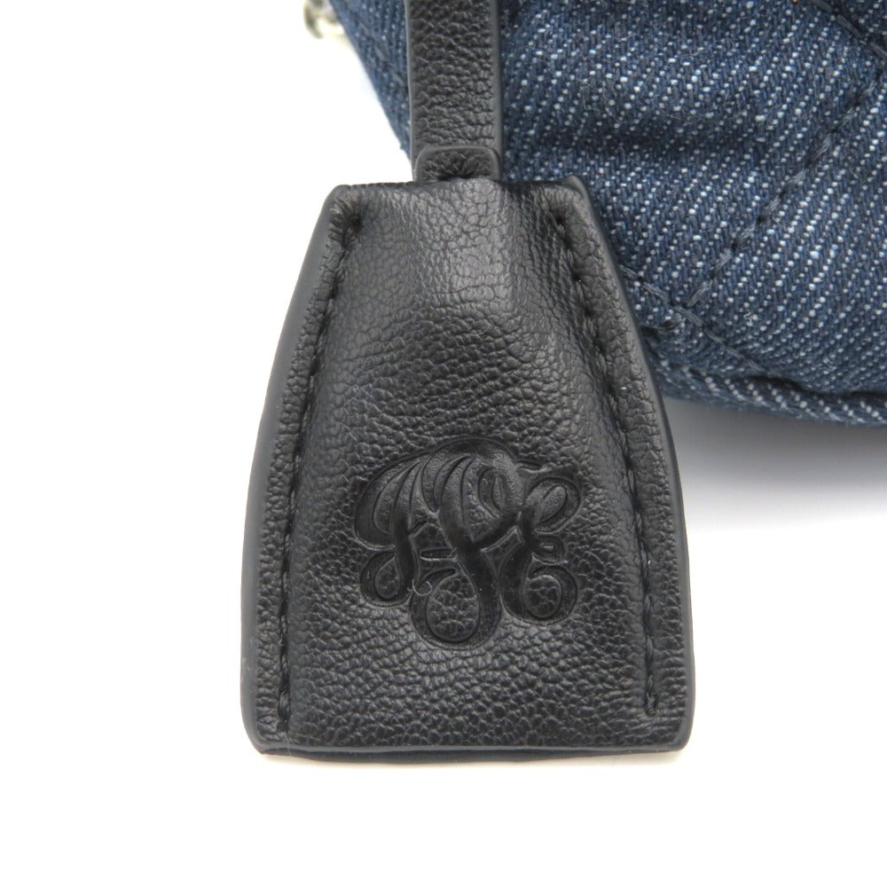 J.PRESS (ジェイプレス) ショルダーバッグ J.PRESS　キルティングショルダーバッグ　ネイビー(デニム)　BO2JNA0810 美品