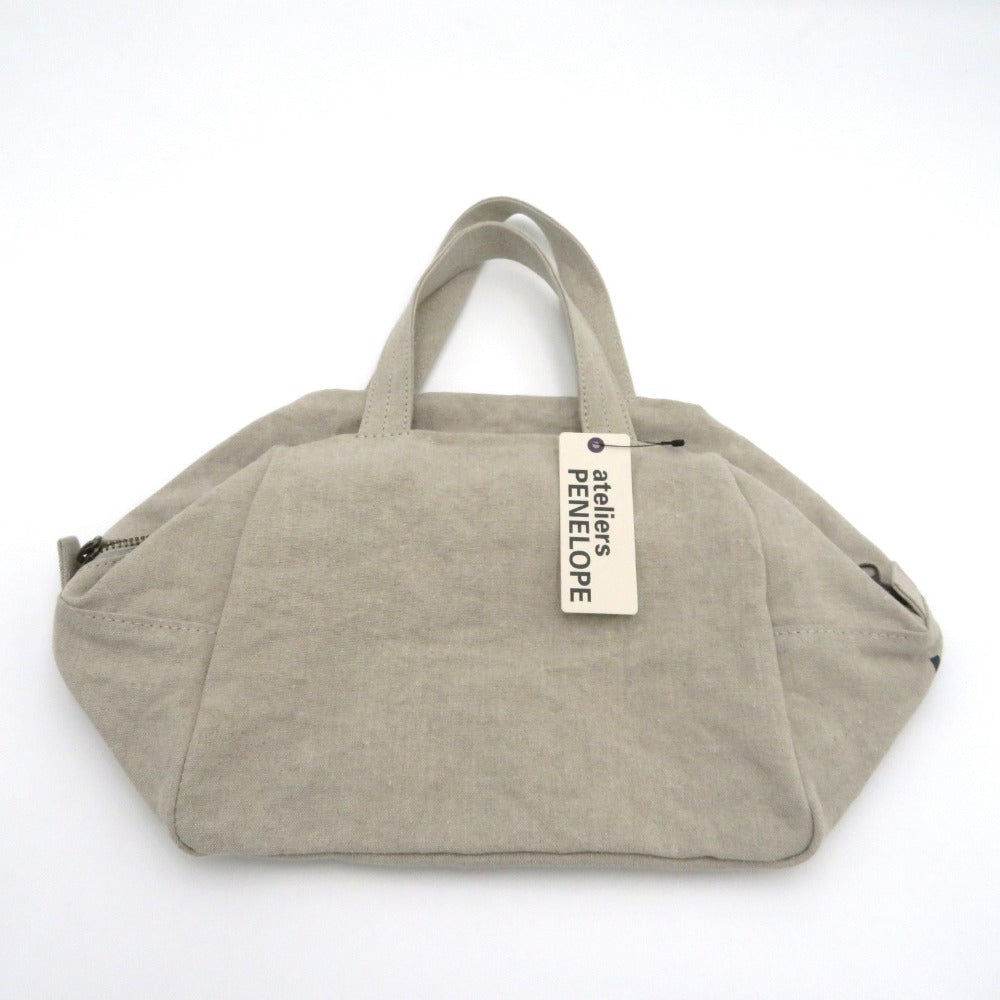 ateliers PENELOPE (アトリエペネロープ) トートバッグ ateliers PENELOPE　ALAP Boston　S　ナチュラル　BG266　トートバッグ　新品タグ付き 未使用品
