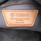 russet (ラシット) リュック russet　モノグラム 3wayミニリュック　ダークブラウン　RT17P1256490100　新品タグ付き 未使用品