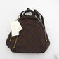 russet (ラシット) リュック russet　モノグラム 3wayミニリュック　ダークブラウン　RT17P1256490100　新品タグ付き 未使用品