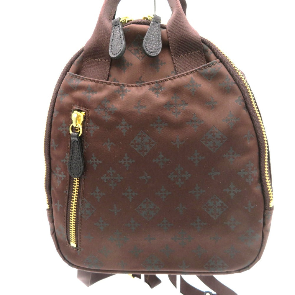 russet (ラシット) リュック russet　モノグラム 3wayミニリュック　ダークブラウン　RT17P1256490100　新品タグ付き 未使用品