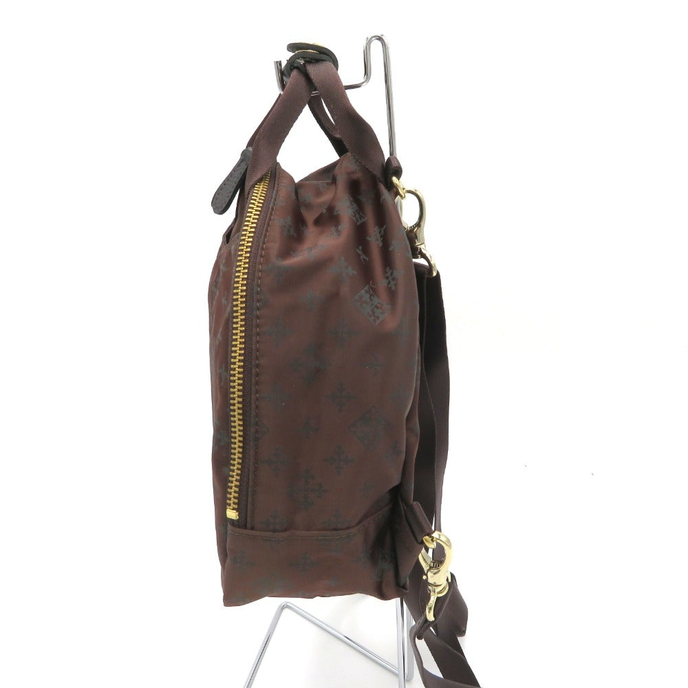 russet (ラシット) リュック russet　モノグラム 3wayミニリュック　ダークブラウン　RT17P1256490100　新品タグ付き 未使用品
