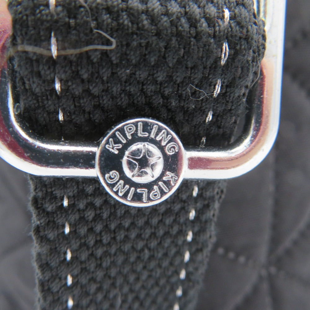 Kipling (キプリング) トートバッグ KIPLING　2wayショルダートート　キルティング　ブラック　KPKI5802 美品