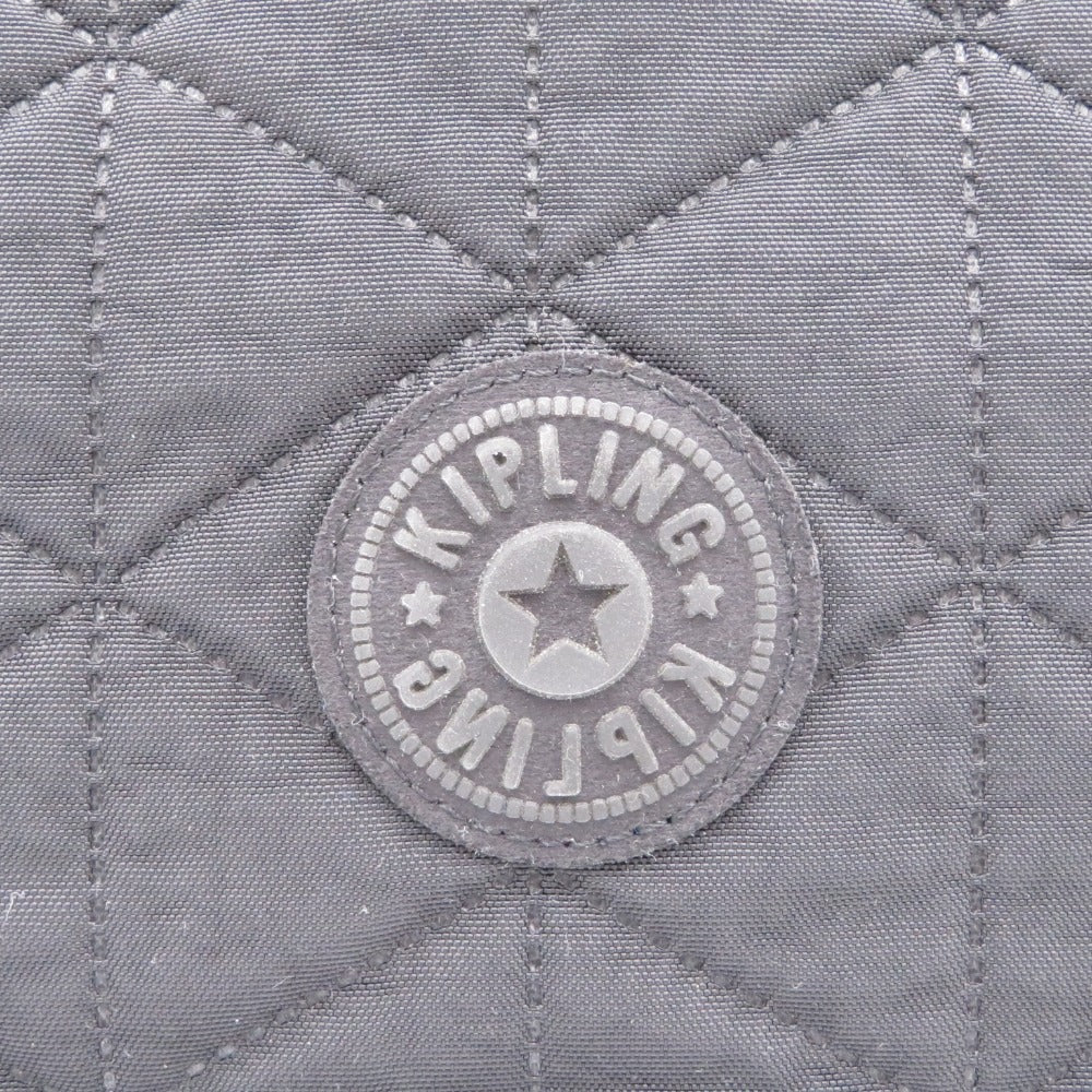 Kipling (キプリング) トートバッグ KIPLING　2wayショルダートート　キルティング　ブラック　KPKI5802 美品