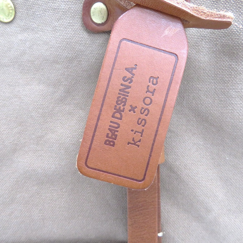 kissora (キソラ) トートバッグ kissora　トートバッグ S　ブラウン　KIBD-006 美品