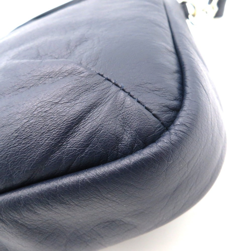 Ampersand (アンパサンド) ショルダーバッグ Ampersand　ショルダーバッグ　ネイビー 美品