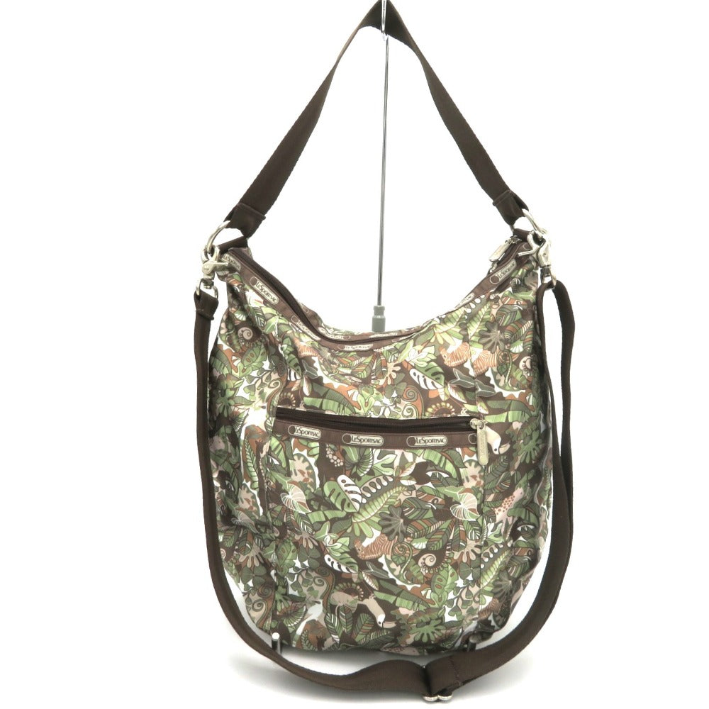 LeSportsac (レスポートサック) ショルダーバッグ Lesportsac　2wayショルダーバッグ　ジャングル柄 美品