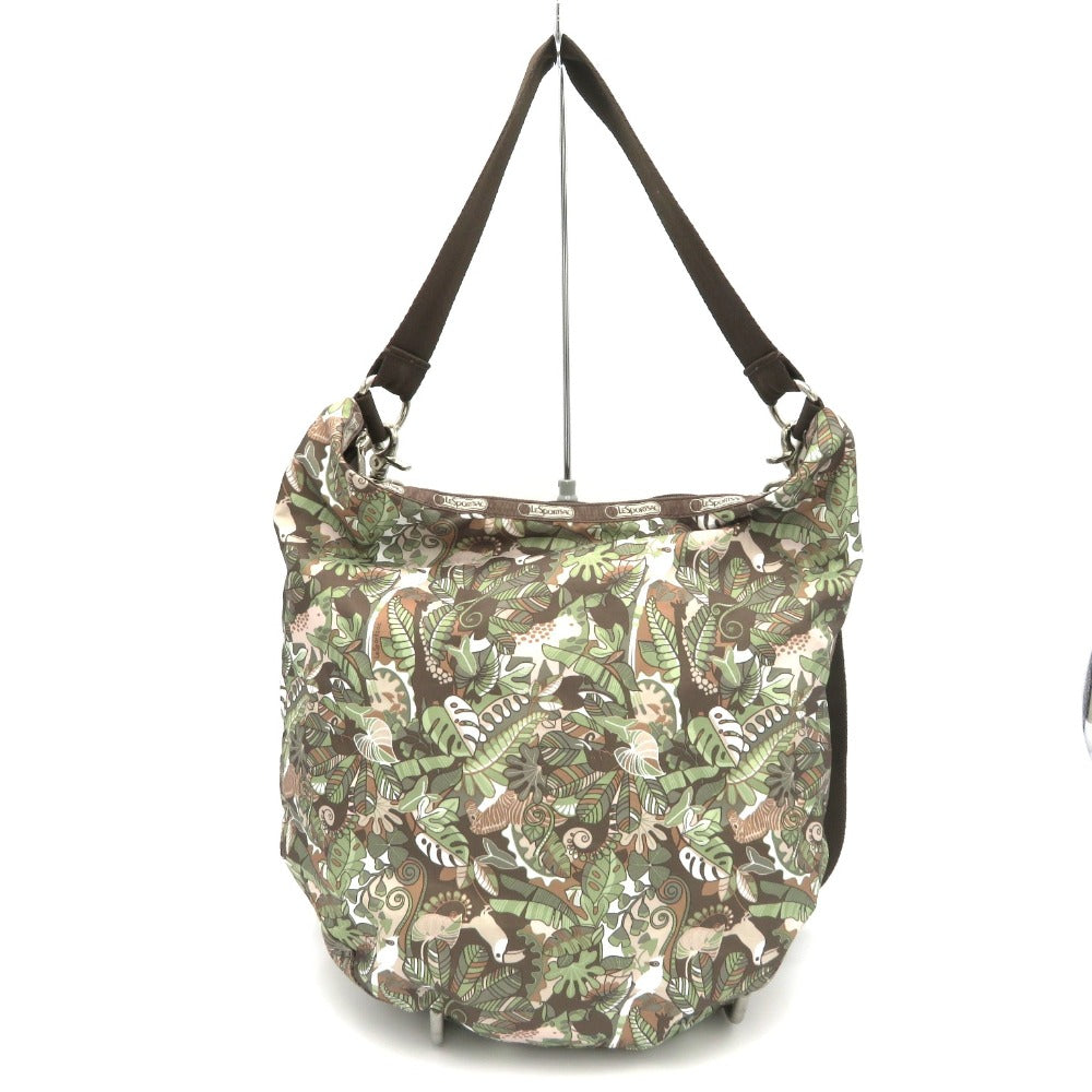 LeSportsac (レスポートサック) ショルダーバッグ Lesportsac　2wayショルダーバッグ　ジャングル柄 美品