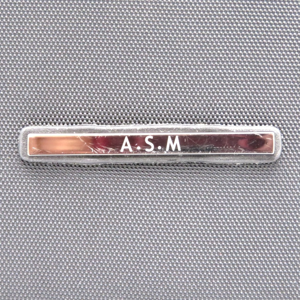 ATELIER SAB MEN (アトリエサブメン) ビジネスバッグ ATELIER SAB MEN　A.S.M　ビジネスバッグ　ショルダータイプ　ブラック 美品