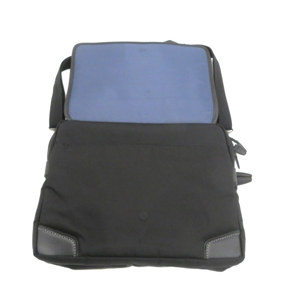 ATELIER SAB MEN (アトリエサブメン) ビジネスバッグ ATELIER SAB MEN　A.S.M　ビジネスバッグ　ショルダータイプ　ブラック 美品