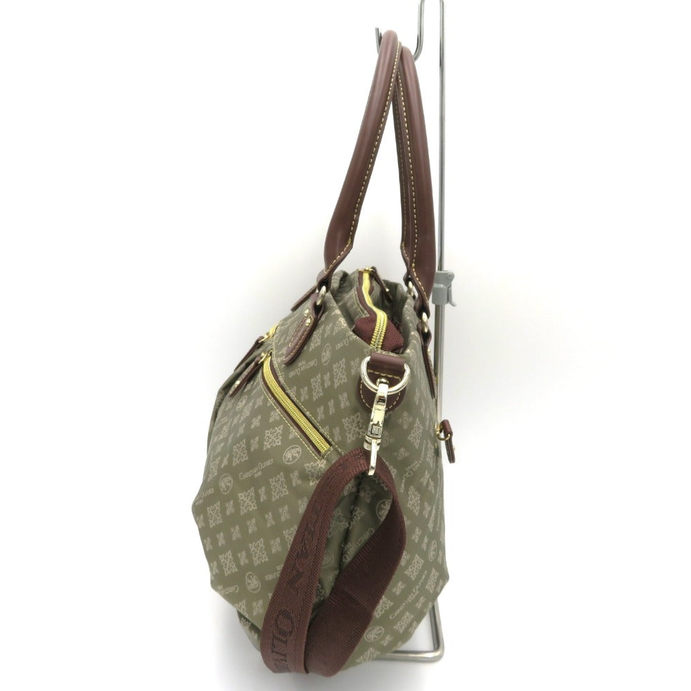 christian olivier (クリスチャンオリビエ) トートバッグ CHRISTIAN OLIVIER　2wayバッグ　カーキベージュ 美品