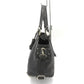ESTINE (エスティーヌ) ハンドバッグ ESTINE　2way レザーハンドバッグ　ブラック