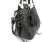 ESTINE (エスティーヌ) ハンドバッグ ESTINE　2way レザーハンドバッグ　ブラック